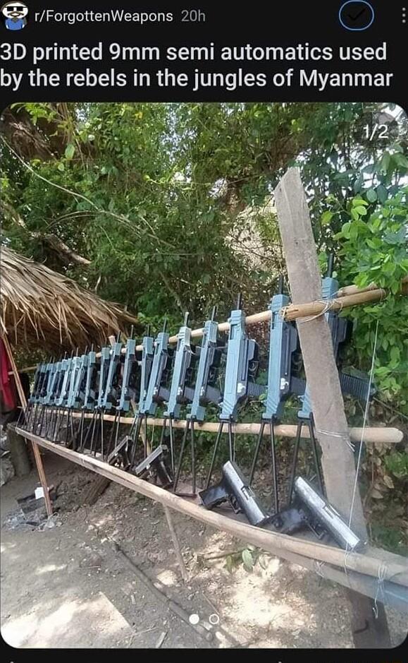 2 ForgottenWeapons 20h 3D printed 9mm semi automatics used RGN RN R GER Tt O R VL T El