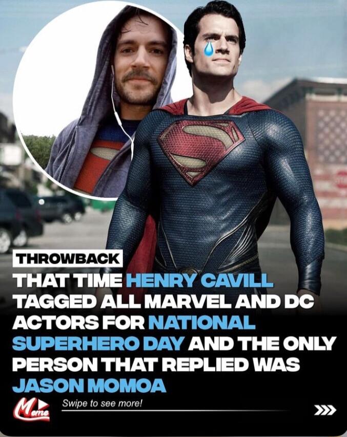THROWBACK THAT TI SUPERHERO DAY AND THE ONLY PERSON THAT REPLIED WAS LlelleY JASON Swipe to see more _