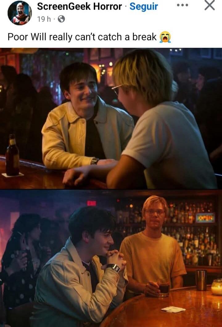 Poor Will really can’t catch a break 😂