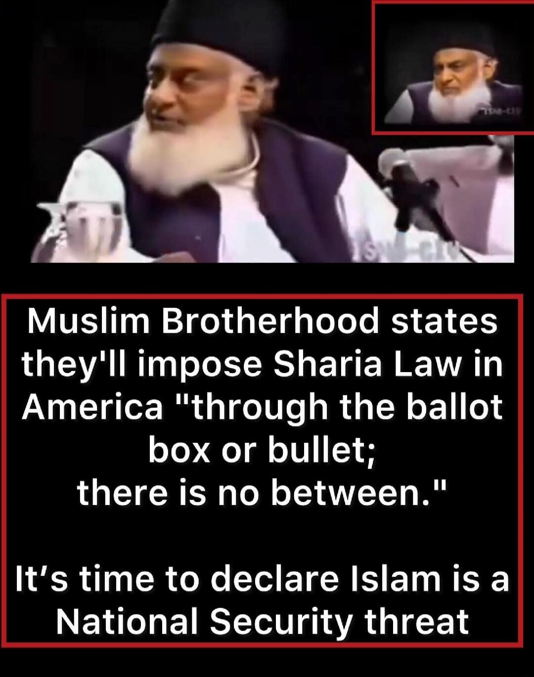 Muslim Brotherhood states they'll impose Sharia Law in America 
