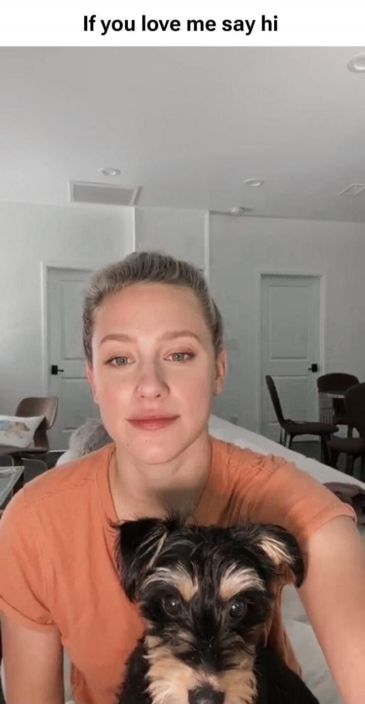 If you love me say hi