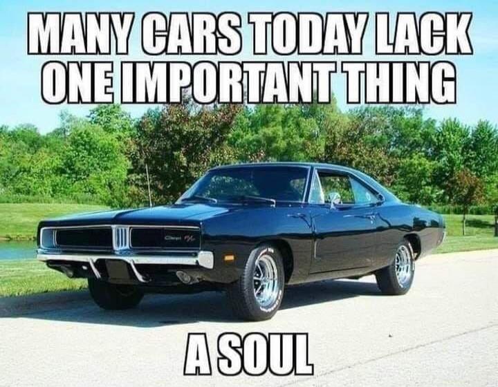 MANY CARS TODAY LACK ONE IMPORTANT THING A SOUL