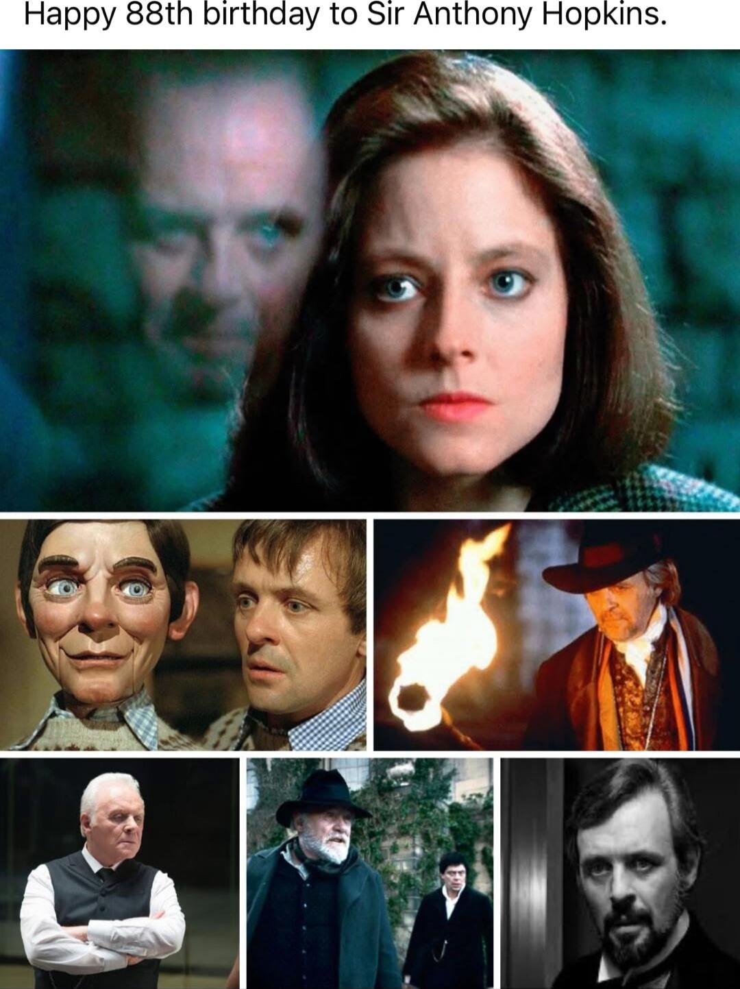 Happy 88th birthday to Sir Anthony Hopkins.