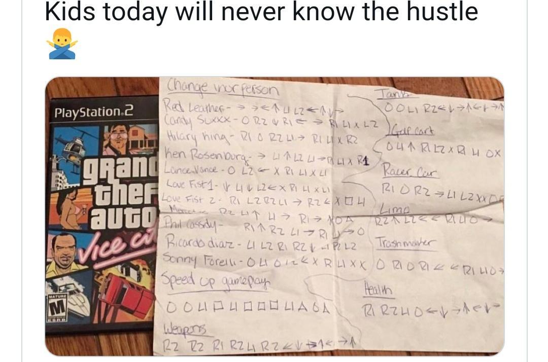 Kids today will never know the hustle