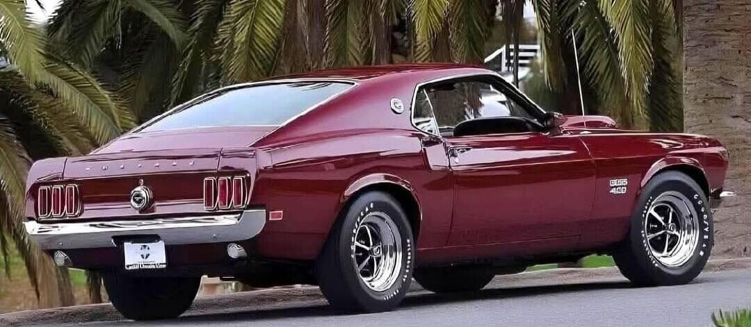 BOSS 429 MUSTANG FORD GOODYEAR