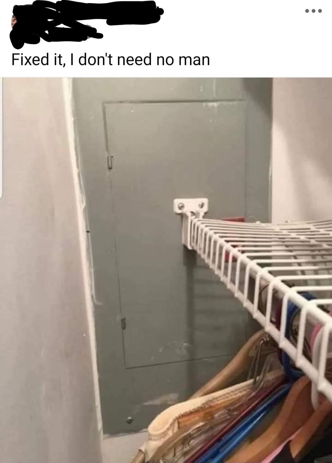 S Fixed it dont need no man