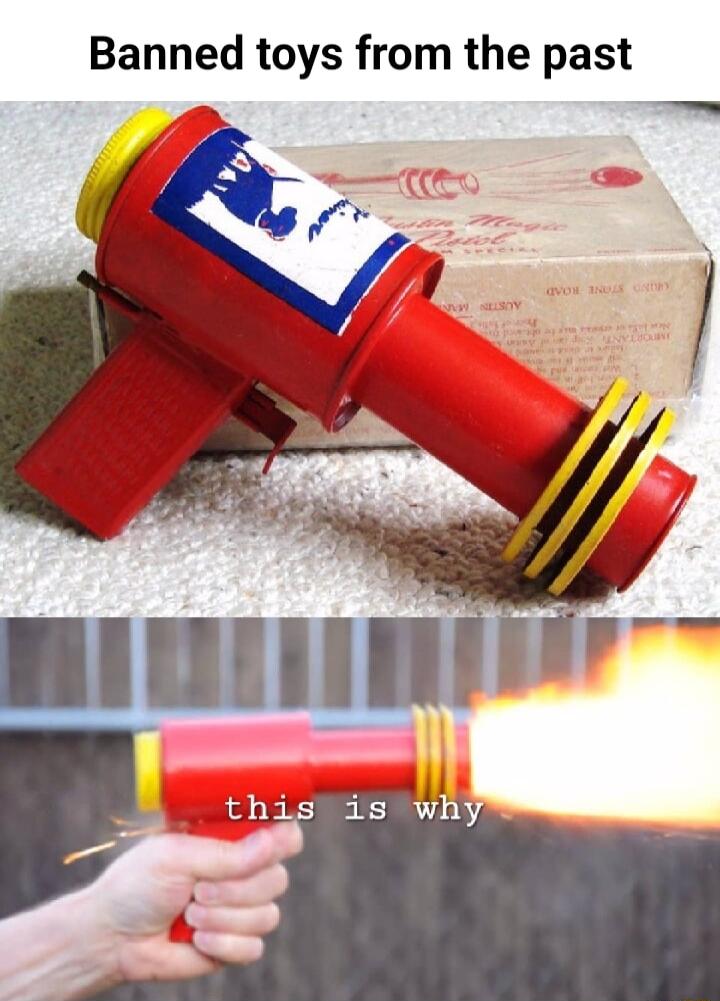 Banned toys from the past