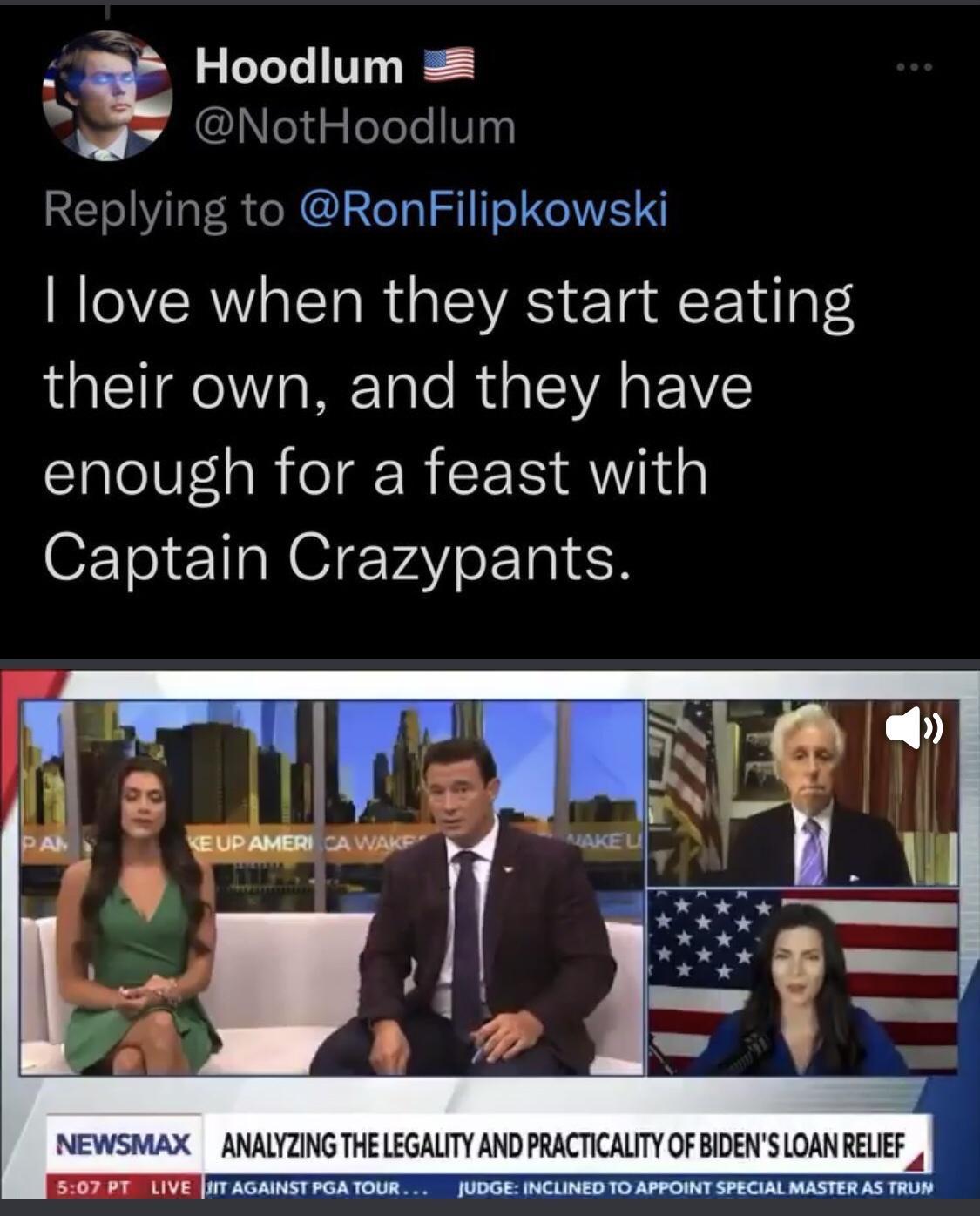 m Hoodlum kS w8 NotHoodlum Replying to RonFilipkowski RIeV RW e I Ta R s TVAS e Ta T Yd T4 their own and they have enough for a feast with O Tol 1AM OIEVA s TaIER EP AR A s