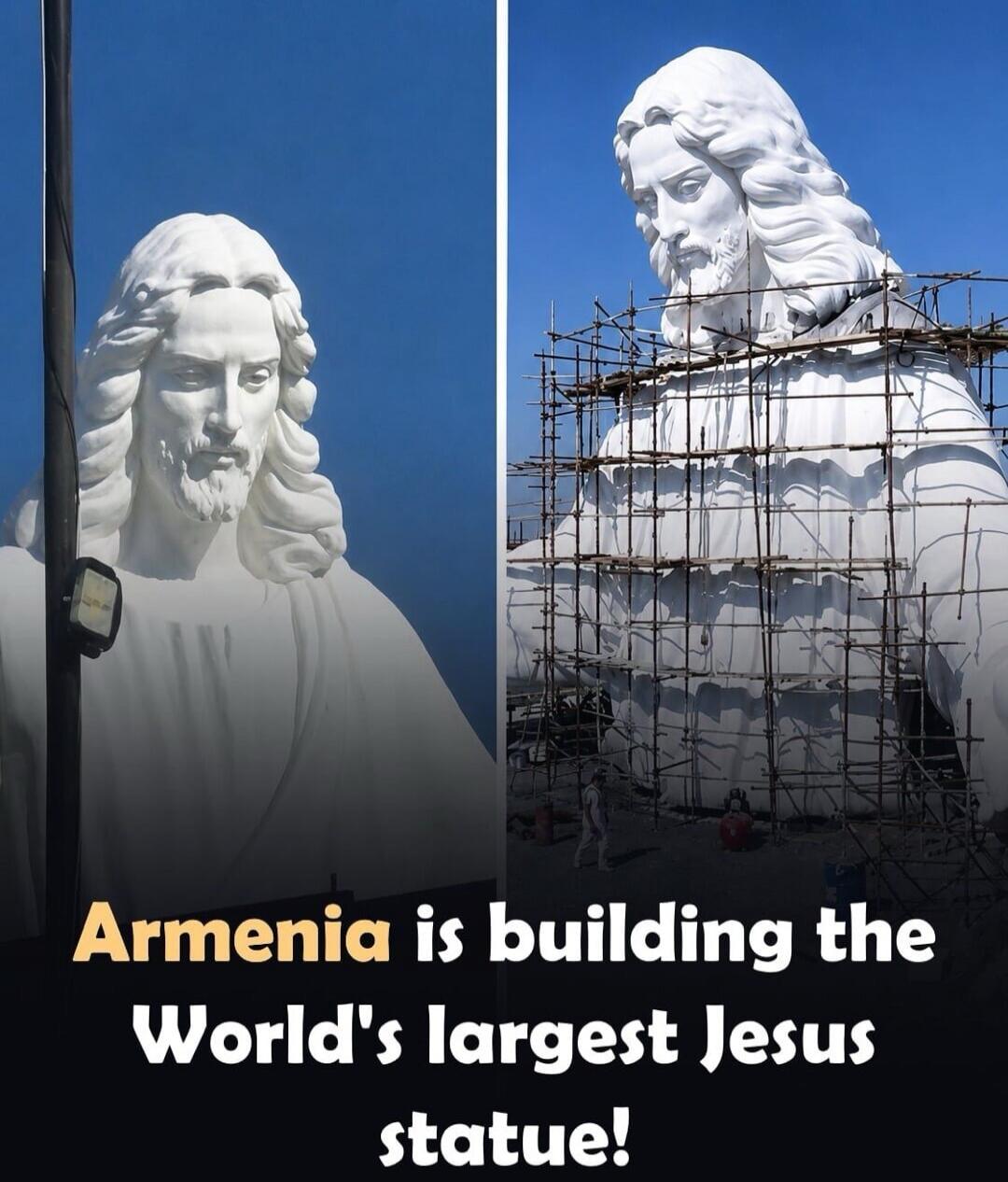 Armenia is building the World's largest Jesus statue!