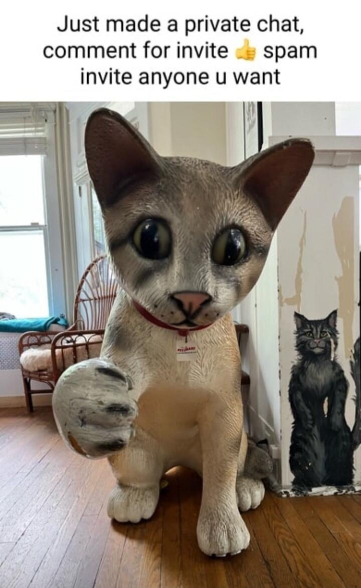 Just made a private chat, comment for invite 👍 spam invite anyone u want