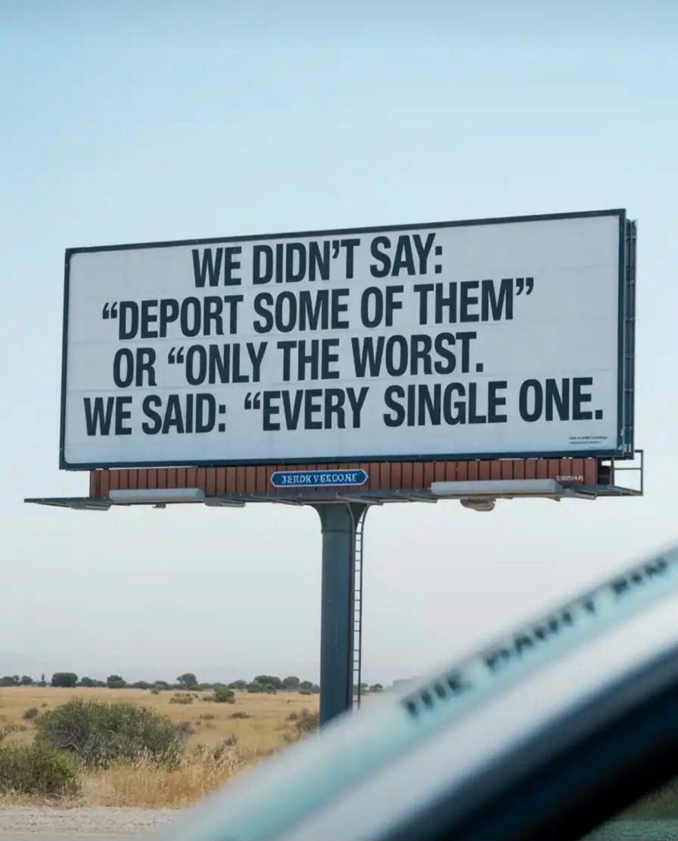 WE DIDN'T SAY: 