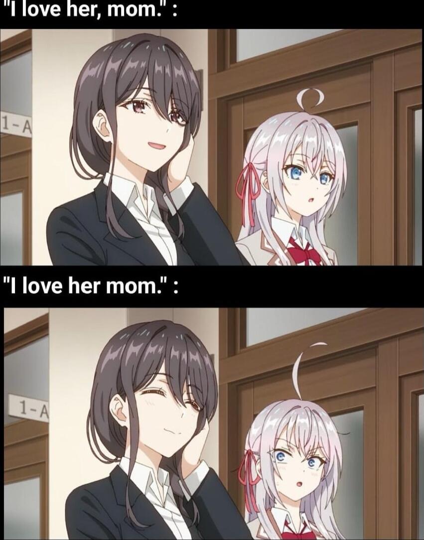 I love her mom l love her mom