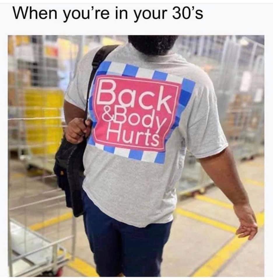 When youre in your 30s