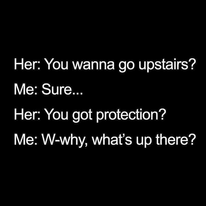 Her You wanna go upstairs Me Sure Her You got protection VICWRTTETY o VARV o R T o B T W4