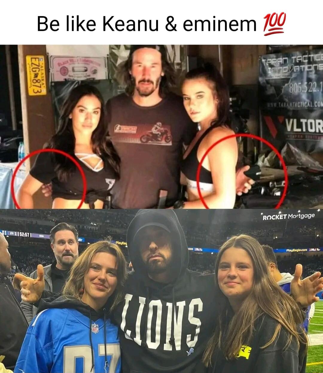 Be like Keanu eminem 7