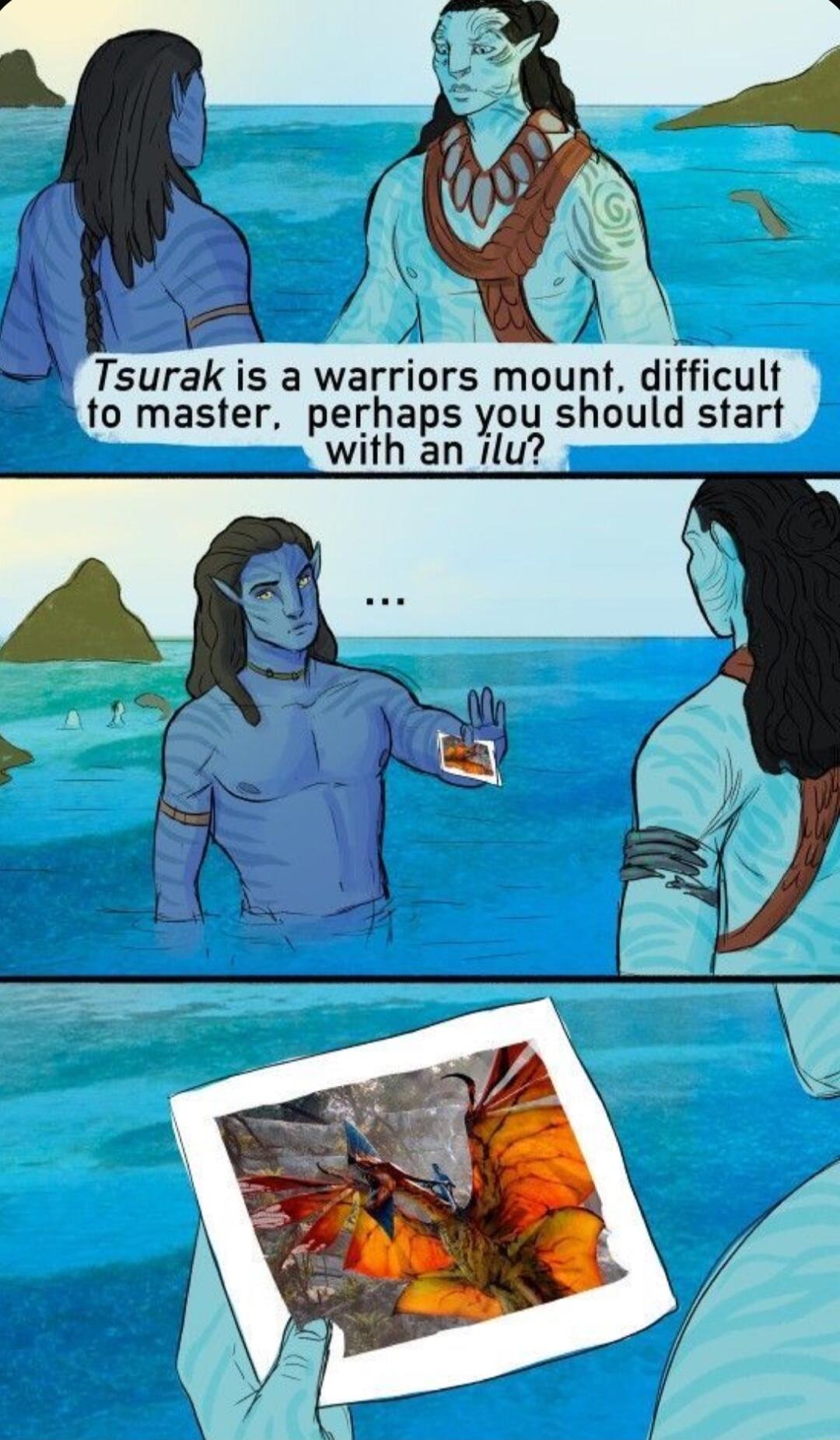 S Tsurak is a warriors mount difficult fo master perhaps you should start with an ilu