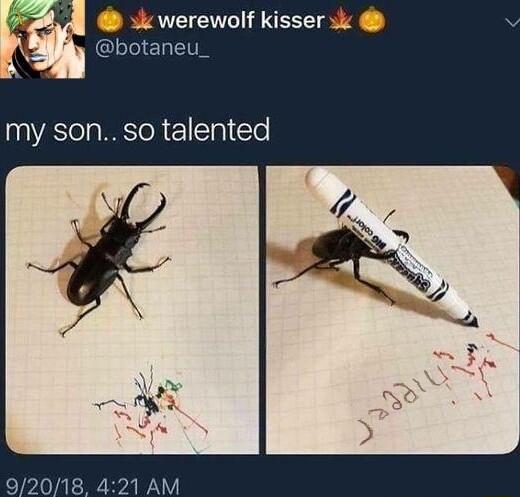 8 Jwerewolf kisser sk my son so talented