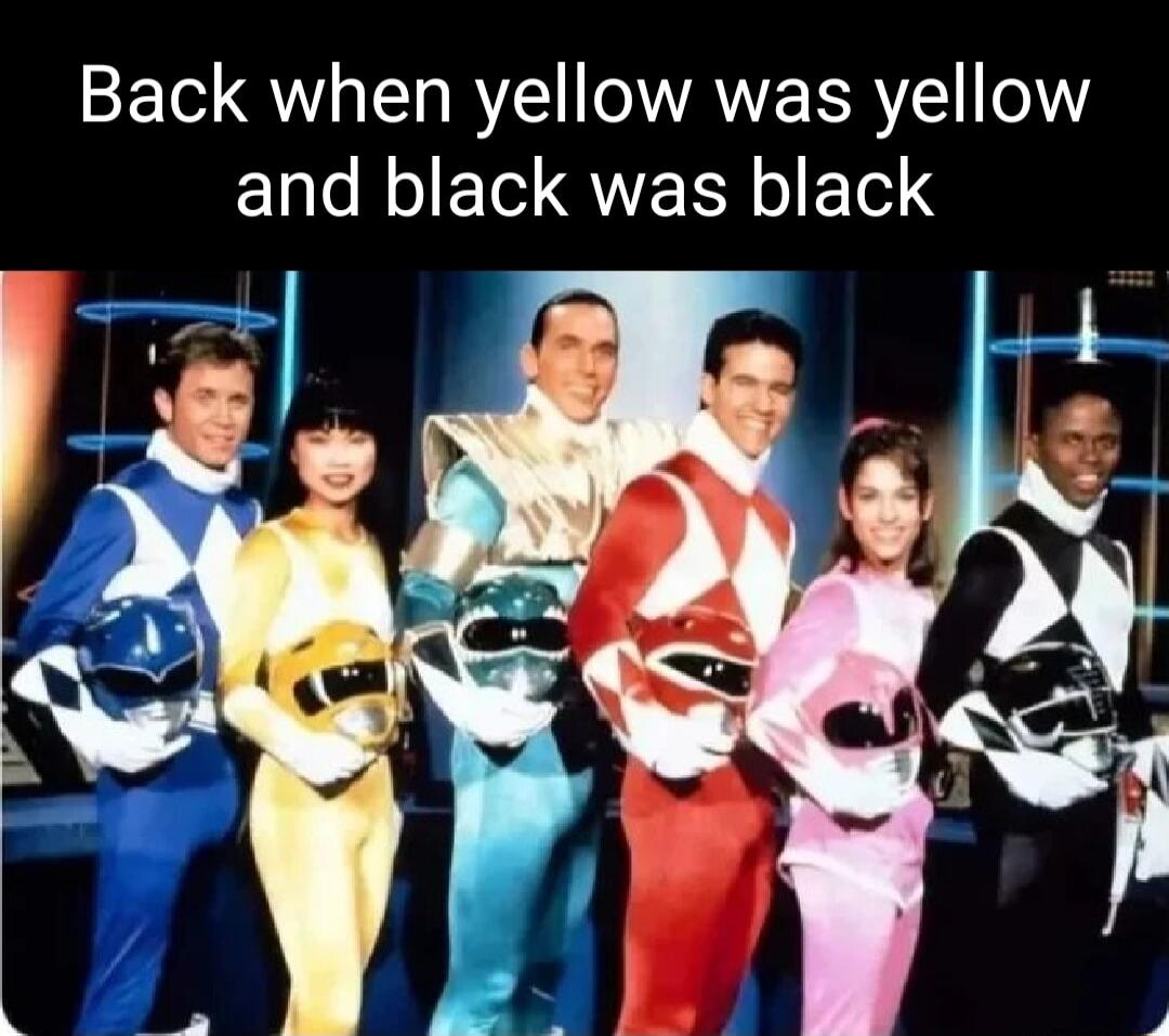 Back when yellow was yellow NI QUERN Tl e