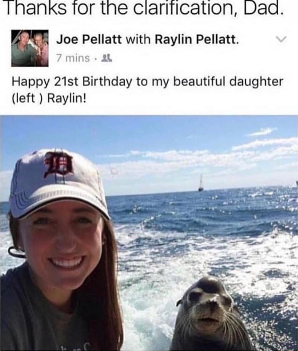 Ihanks Tor the clarirication Dad Joe Pellatt with Raylin Pellatt Happy 21st Birthday to my beautiful daughter left Raylin