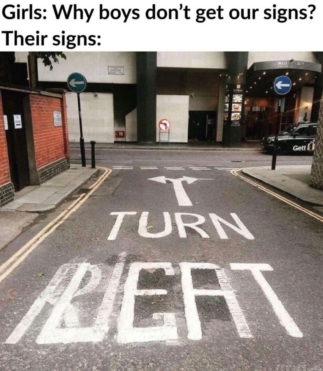 Girls Why boys dont get our signs Their signs A
