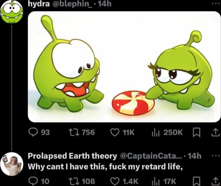 Prolapsed Earth theory Why cant I have this fuck my retard lfs