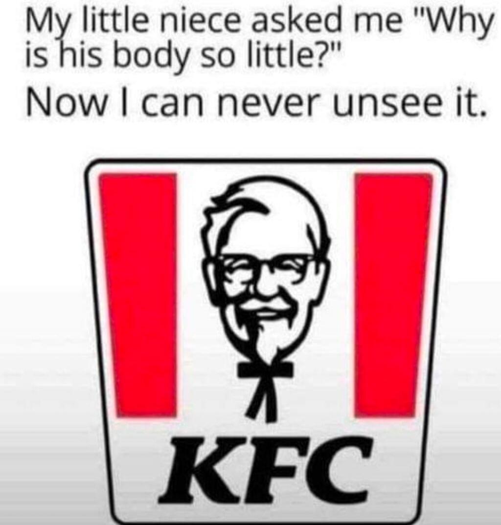 My little niece asked me 