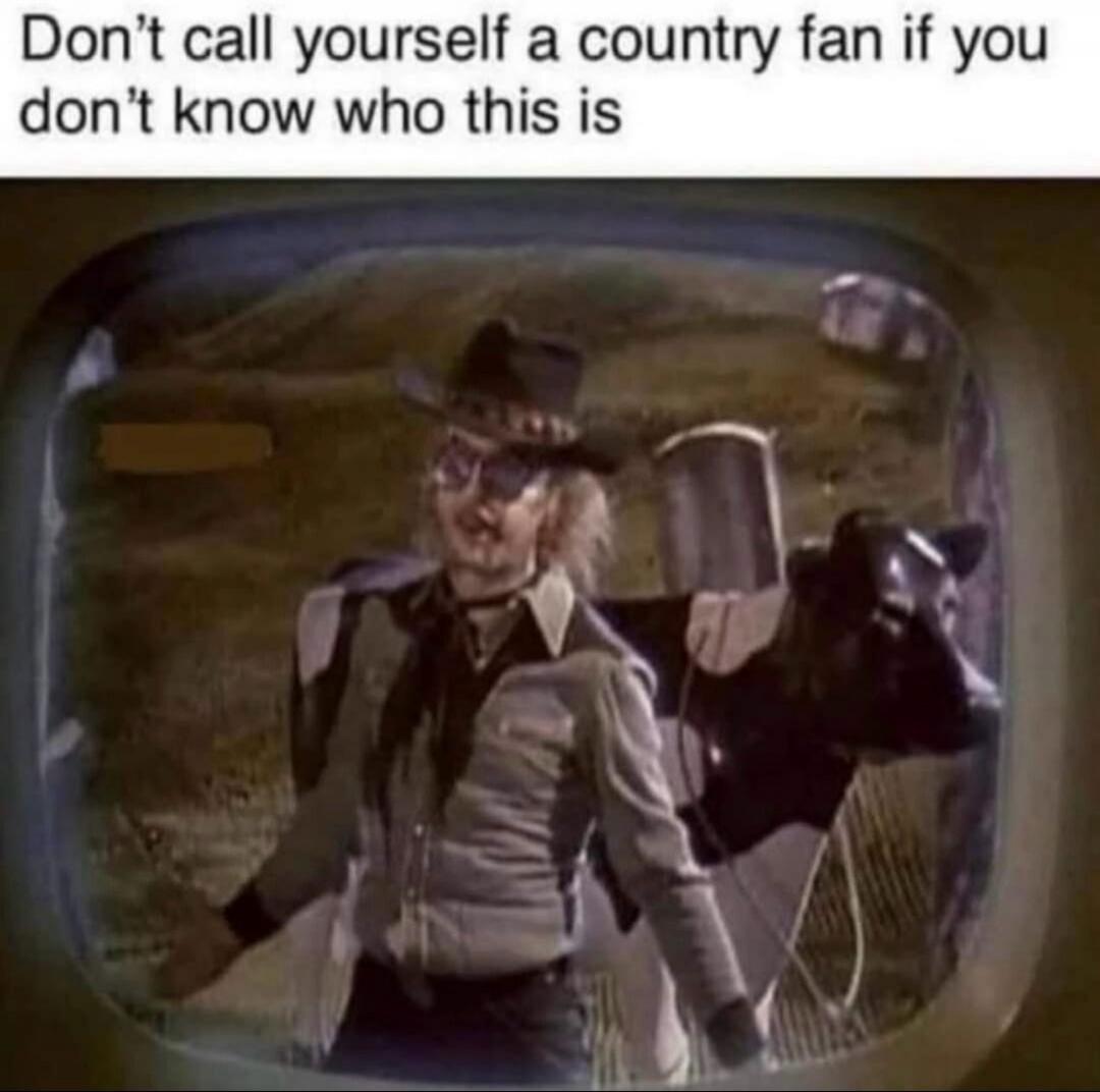 Don't call yourself a country fan if you don't know who this is