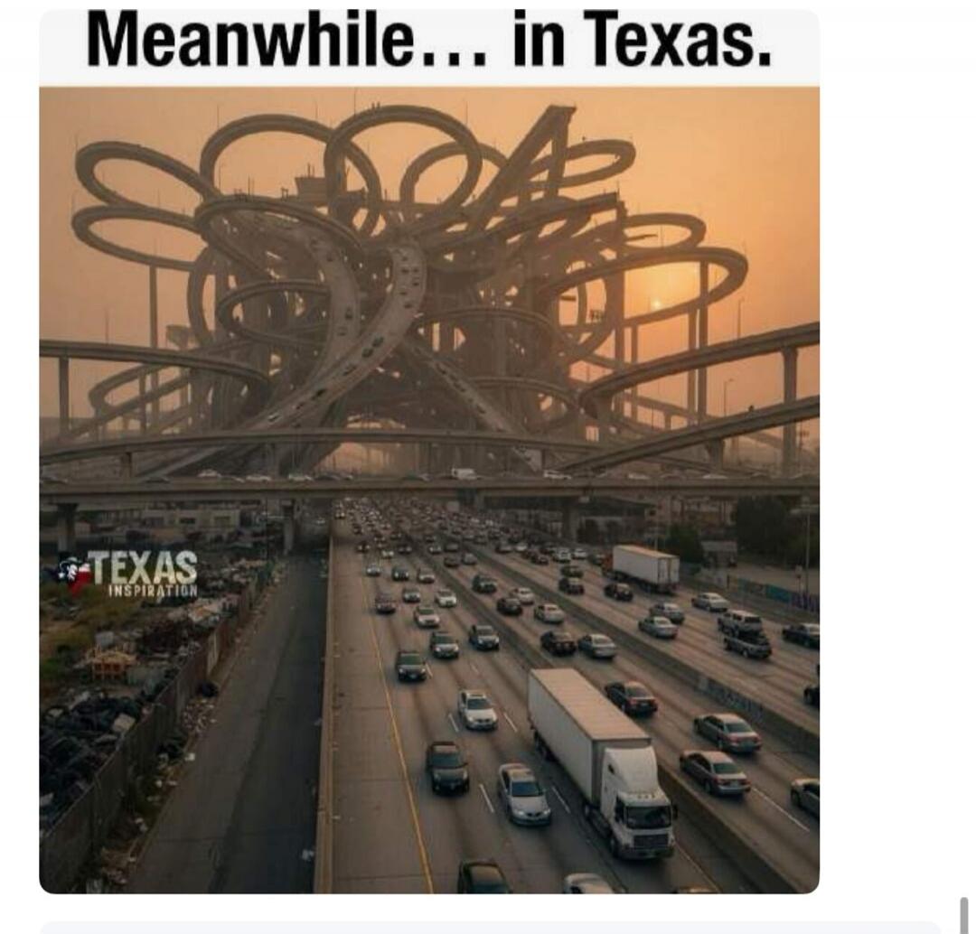 Meanwhile... in Texas. TEXAS INSPIRATION