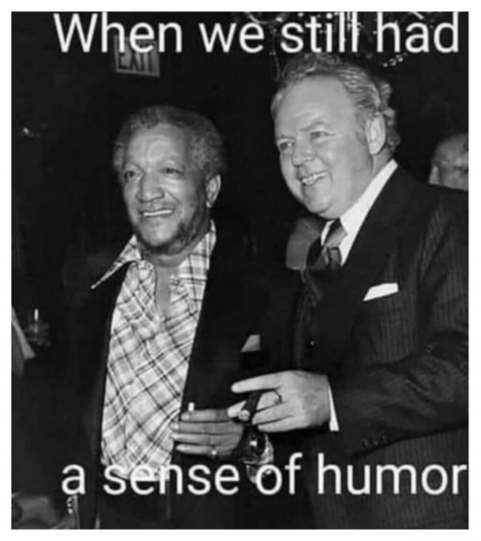 When we still had EXIT a sense of humor