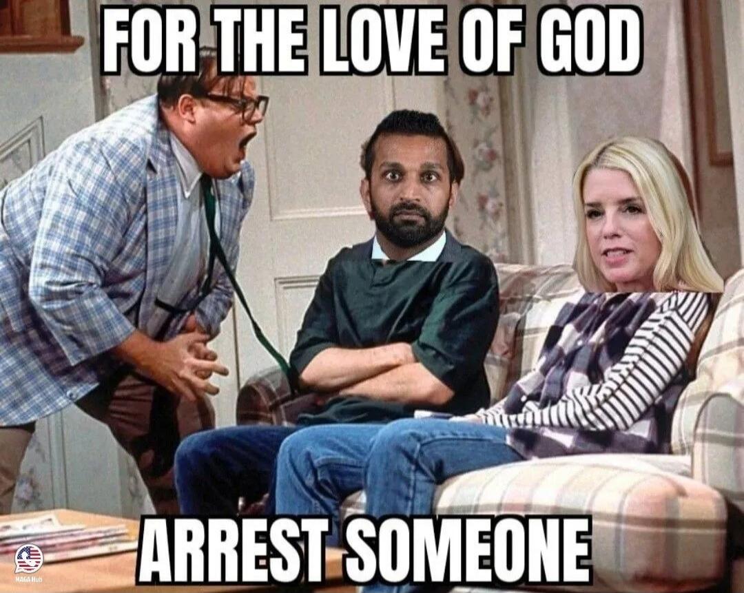 FOR THE LOVE OF GOD ARREST SOMEONE