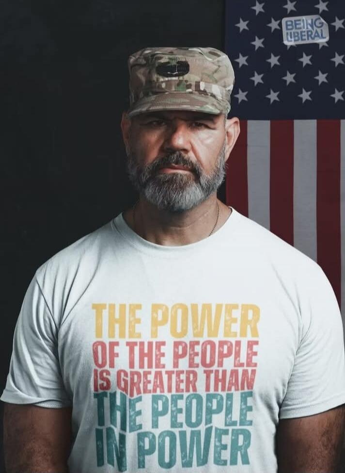 THE POWER OF THE PEOPLE IS GREATER THAN THE PEOPLE IN POWER