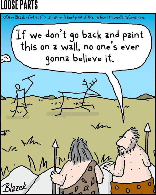 J03t PARLY Lf we dont g0 back and paint this on a wall no ones ever gonna believe it