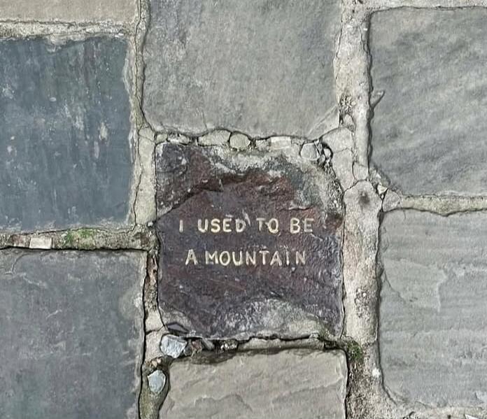 I USED TO BE A MOUNTAIN