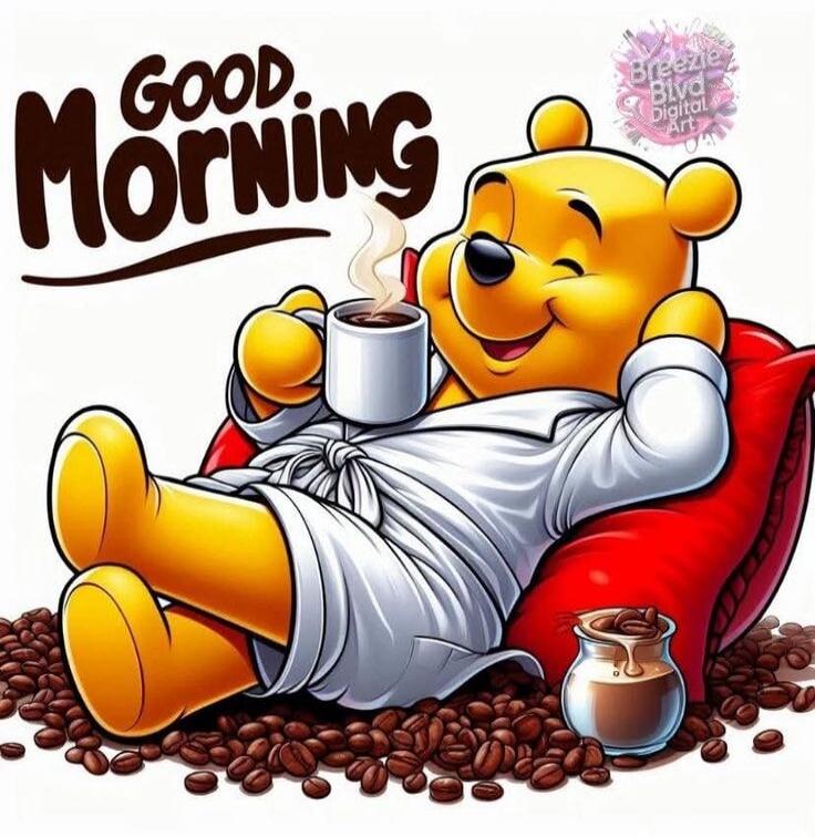 Good Morning. Breezie Blvd Digital Art.