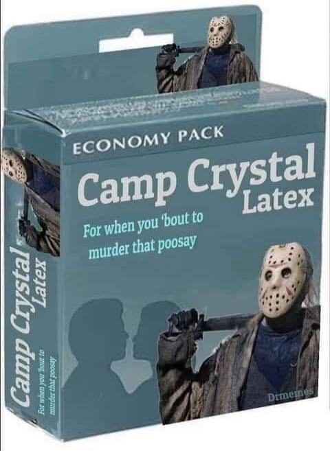 ECONOMY PACK Camp Crystal Latex For when you 'bout to murder that poosay
