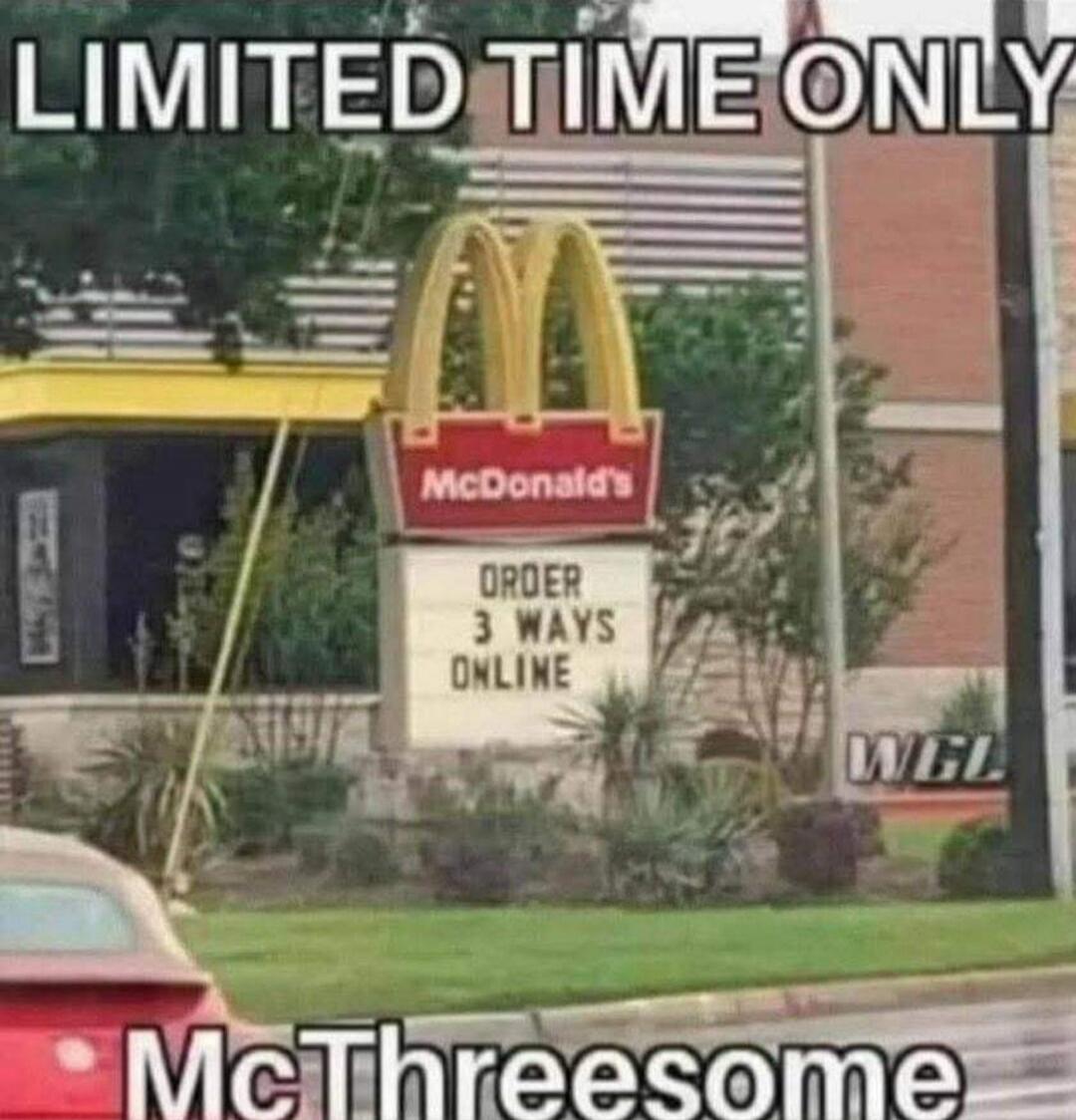 LIMITED TIME ONLY McDonald's ORDER 3 WAYS ONLINE McThreesome