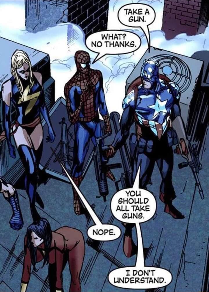 YOU SHOULD ALL TAKE GUINS IDONT UNDERSTAND