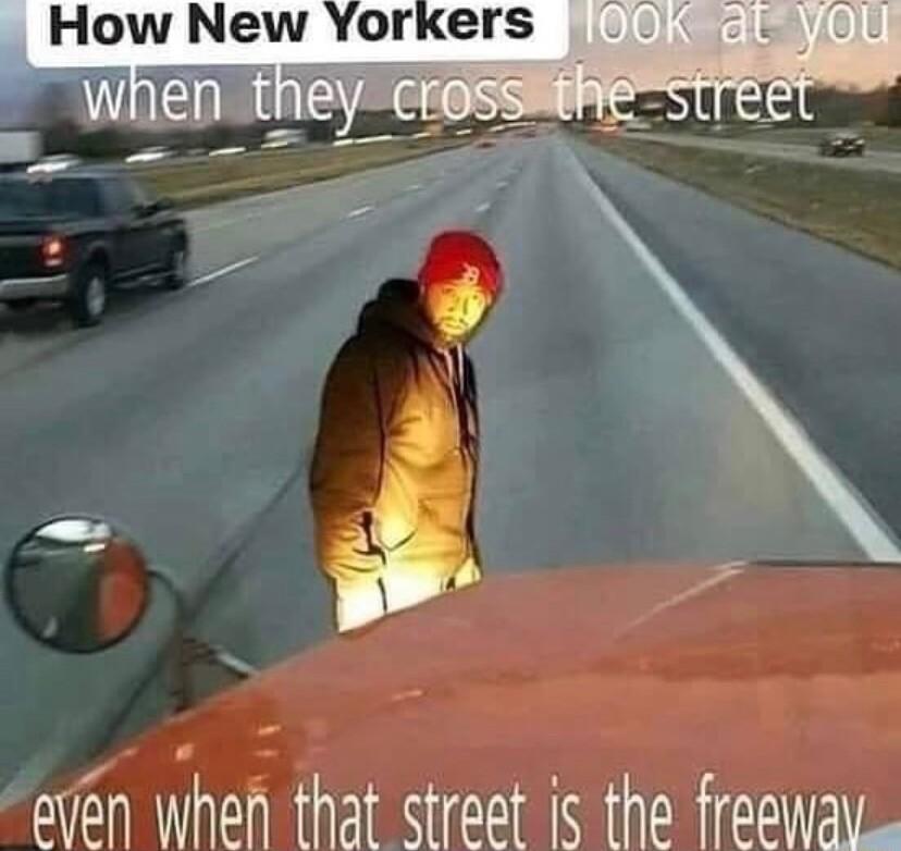 et whef that ctreet ic the freeway