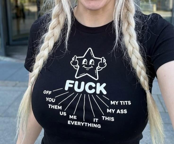 FUCK OFF YOU THEM US ME IT EVERYTHING THIS MY ASS MY TITS