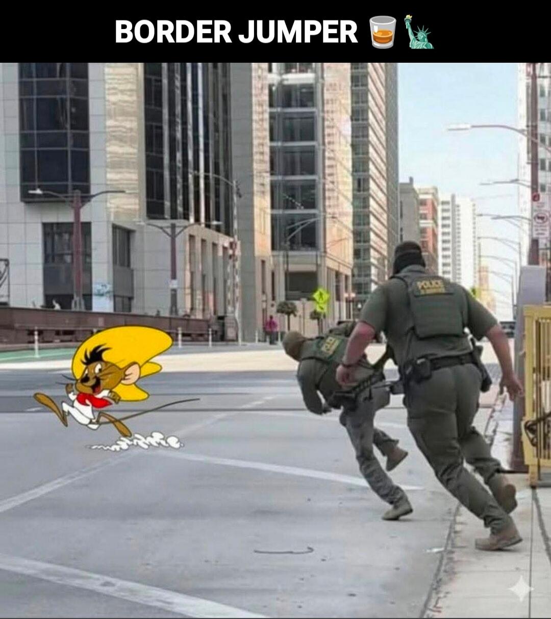 BORDER JUMPER 🍺🌿