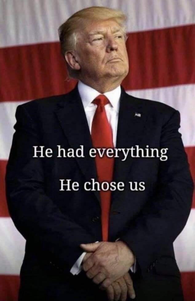 He had everything He chose us