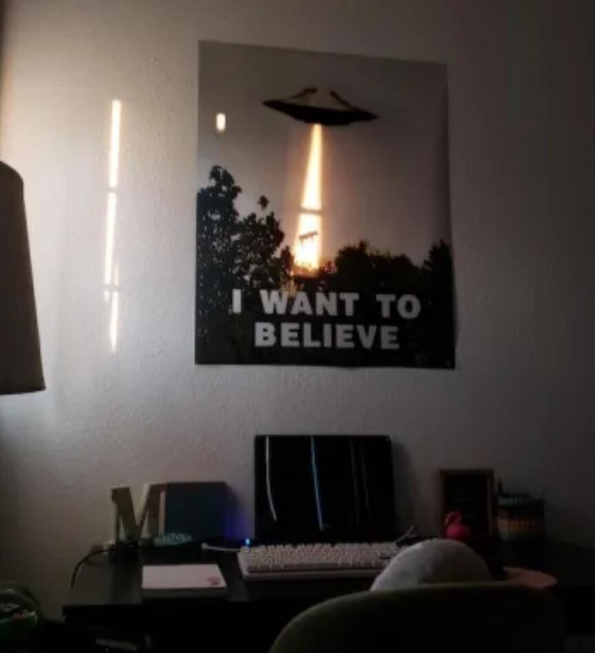 I WANT TO BELIEVE