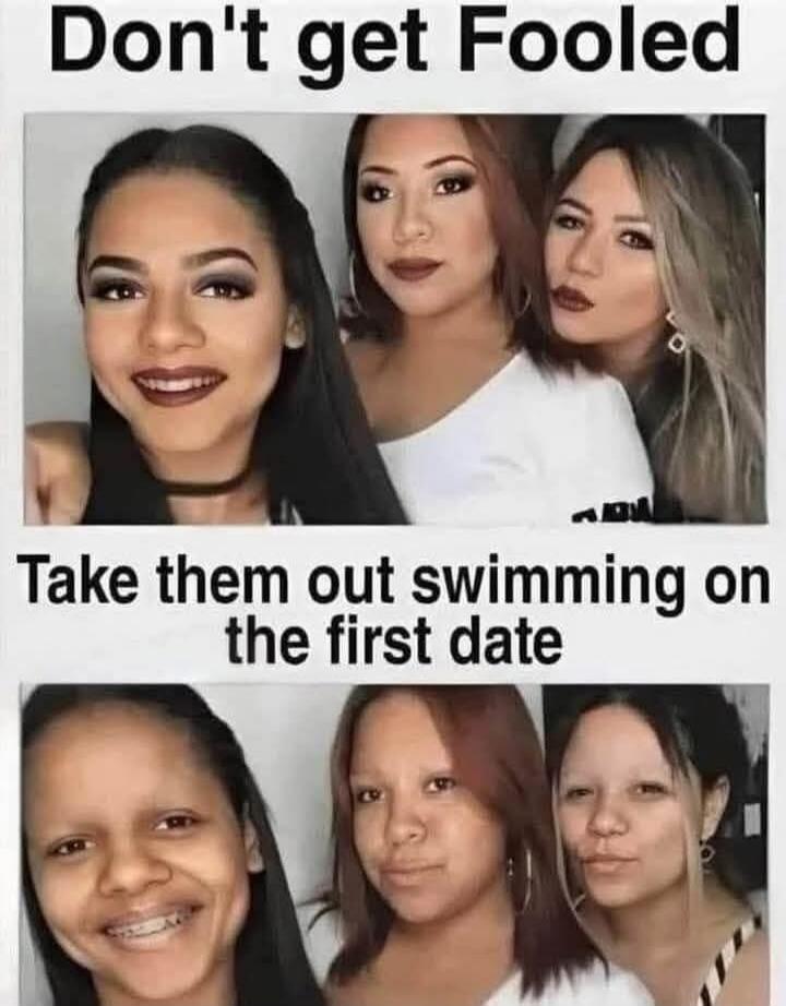 Don't get Fooled Take them out swimming on the first date
