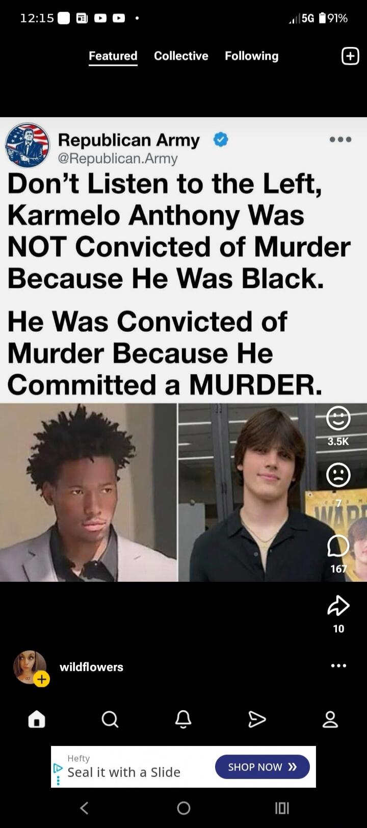 Don't Listen to the Left, Karmelo Anthony Was NOT Convicted of Murder Because He Was Black. He Was Convicted of Murder Because He Committed a MURDER.