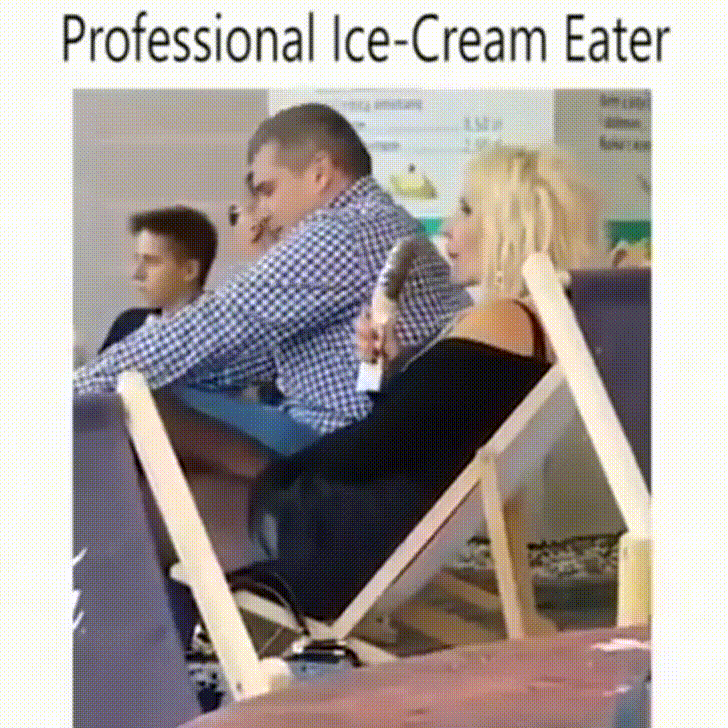 Professional Ice Cream Eater