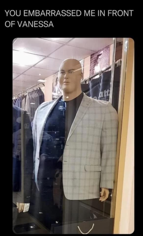 YOU EMBARRASSED ME IN FRONT OF VANESSA