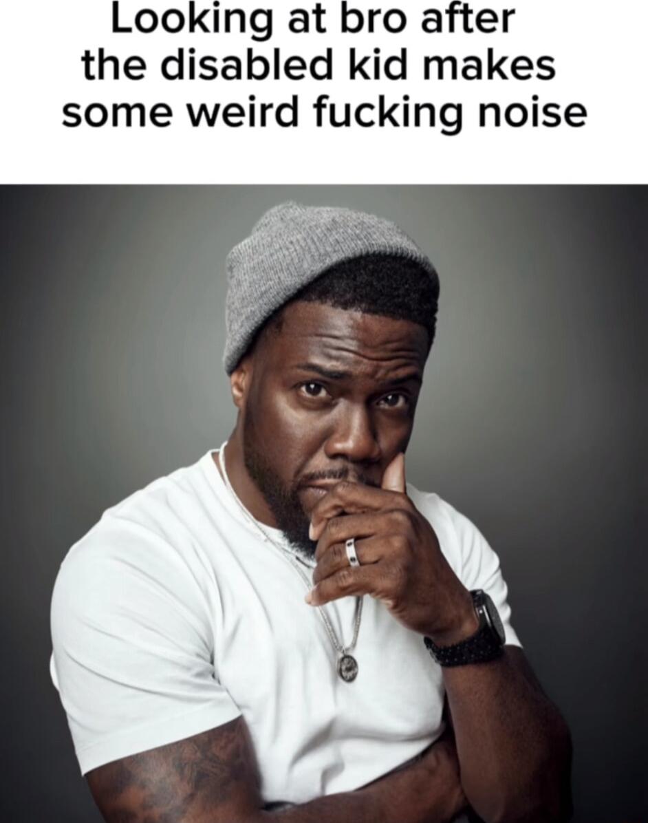 ooking at bro after the disabled kid makes some weird fucking noise