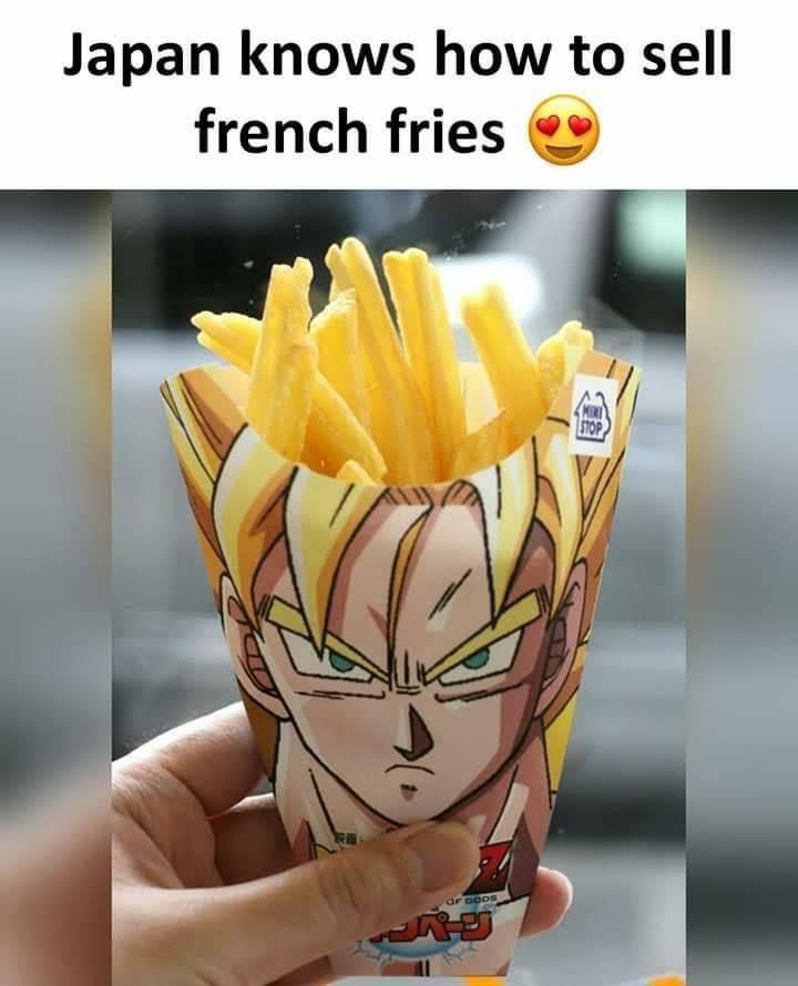 Japan knows how to sell french fries