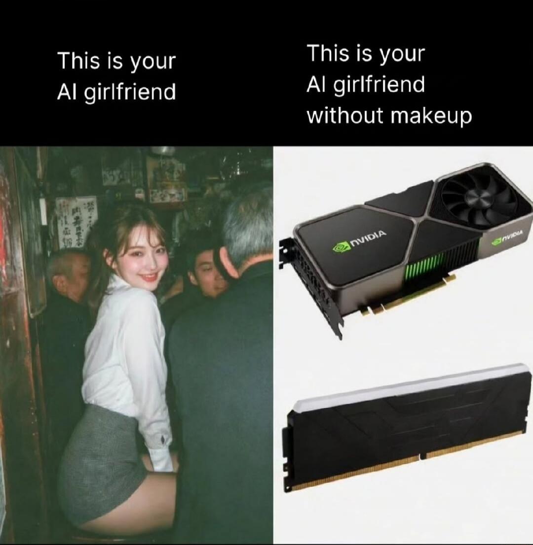 This is your AI girlfriend This is your AI girlfriend without makeup