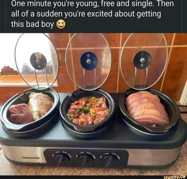 One minute youre young free and single Then all of a sudden youre excited about getting IQIELERT